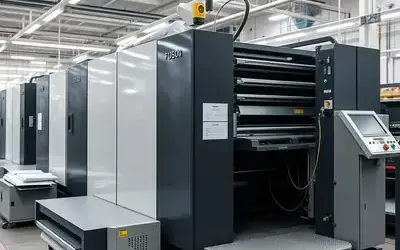 Industrial printing presses